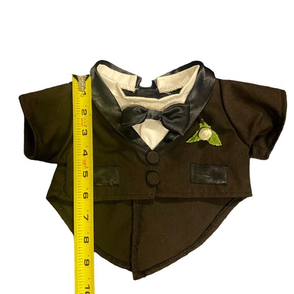 Build-A-Bear Workshop Tuxedo Outfit & White Bear - Picture 4 of 16